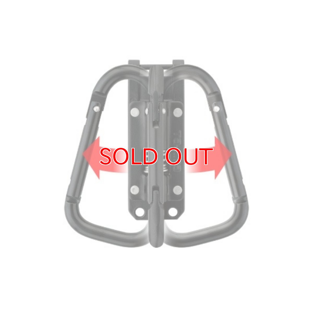 画像3: tajimaタジマ SFPSKHI-CSFカスタムセフホルダー用工具ホルダースチール スリムカラビナ小 折りたたみ ※下段専用 (3)