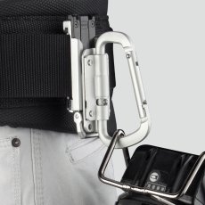 画像3: tajimaタジマ SFSKHA-CSF セフ工具ホルダーアルミ スリムカラビナ小 折りたたみ (3)