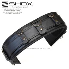 画像3: SHOX 腰道具 サポートベルト サポーター 胴当 腰当 メッシュ付き クッション 藤原産業 (腰袋や工具差しの装着に) SHX-19 (3)