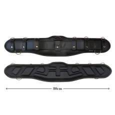 画像4: SHOX 腰道具 サポートベルト サポーター 胴当 腰当 EVAプレス成型 クッション 藤原産業 (腰袋や工具差しの装着に) SHX-20 (4)