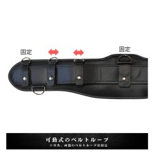 画像6: SHOX 腰道具 サポートベルト サポーター 胴当 腰当 EVAプレス成型 クッション 藤原産業 (腰袋や工具差しの装着に) SHX-20 (6)