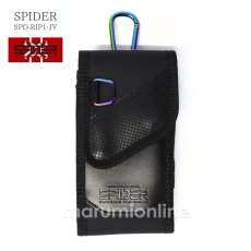 画像1: ツールポーチ スマホポーチ 携帯 収納 カラビナ フルハーネス対応 スパイダー SK11 藤原産業 SPD-RIP1-JY (1)