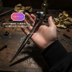 画像5: ラチェットレンチ 17mm 21mm 19mm 24mm 太い メッキ カッコいい ショートタイプ 八角グリップ 曲がり シノ マストツール イチネンアクセス SRW-1721C SRW-1924C (5)