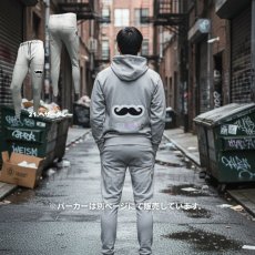 画像8: ネオテライズ スウェットパンツ 起毛ワッペン ストレッチ ズボン ボトムス メンズ レディース ユニセックス SSL-002 (8)