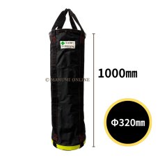 画像3: 【荷揚げフックプレゼント中！】荷揚げ用バケツ XXLサイズ 反射テープ付き 底 鉄板 電工バケツ 荷上げ 荷下げ 吊袋 つり袋 揚重 バッグ 袋 XXLサイズ (3)