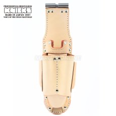 画像1: ニックス 腰道具 KNICKS TIT-103JOCDX 3P充電ドライバーホルダー ナチュラル タン チェーン式対応 チタン補強プレート入り (1)