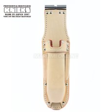 画像1: ニックス 腰道具 KNICKS TIT-111JOCDX 折り畳みタイプ充電ドライバーホルダー ナチュラル タン チェーン式対応 チタン補強プレート入り (1)