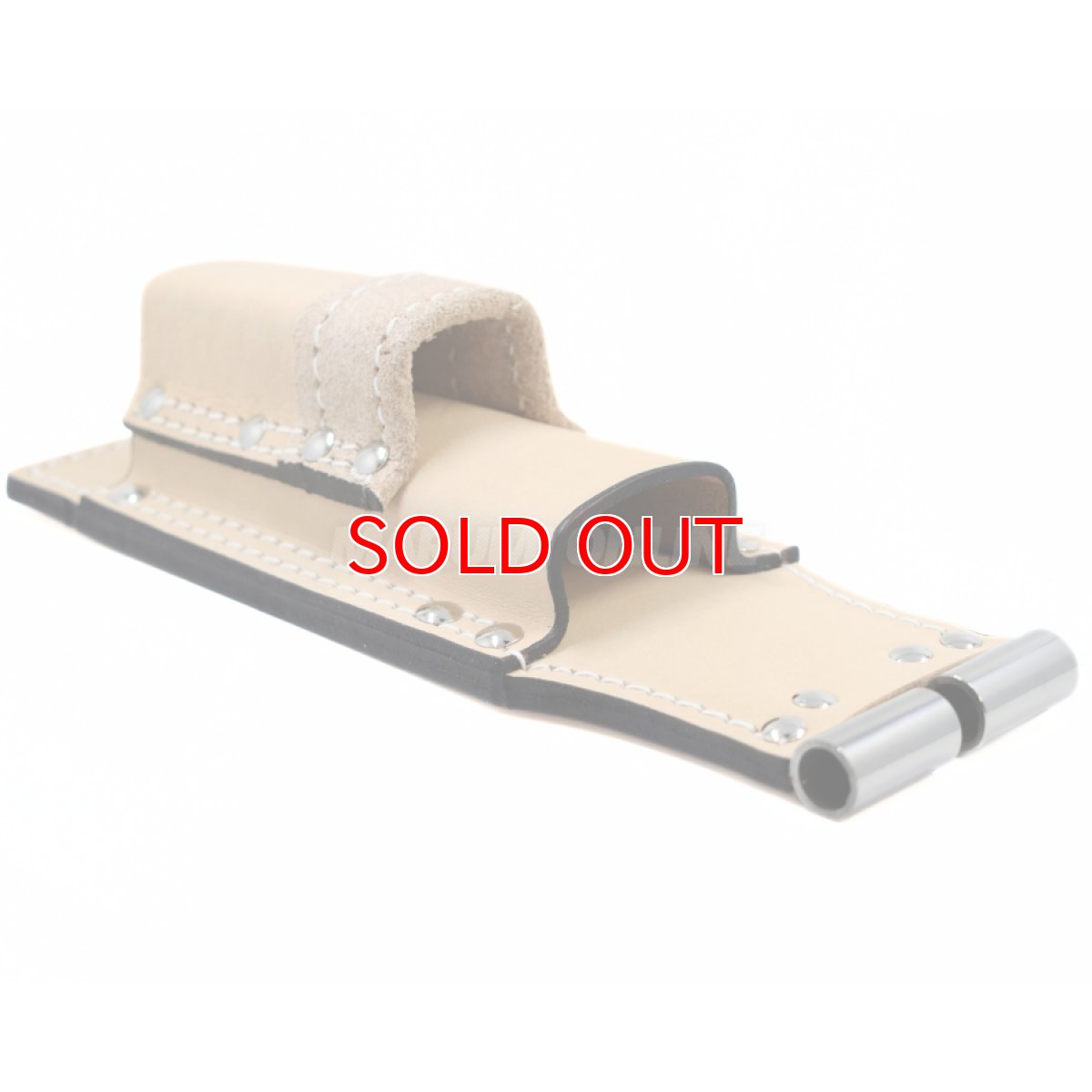 画像3: ニックス 腰道具 KNICKS TIT-201MSDX ラチェットレンチ モンキーホルダー ナチュラル タン チェーン式対応 チタン補強プレート入り (3)