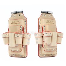 画像2: ニックス 腰道具 KNICKS TIT-602PDX 板金ホルダー ナチュラル タン チェーン式対応 チタン補強プレート入り (2)