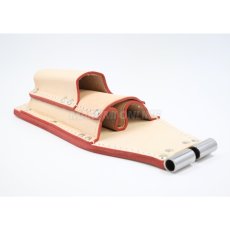 画像3: ニックス 腰道具 KNICKS TIT-301PDX ペンチ・ドライバーホルダー ナチュラル タン チェーン式対応 チタン補強プレート入り (3)