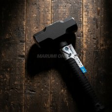 画像4: 椿モデル オールブラック 両口 ハンマー 1.8kg 30cm 建築用 現場用 プロ仕様 建築 建設 石工  (4)
