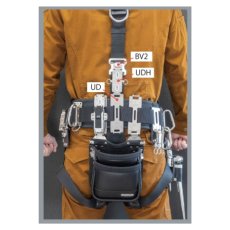 画像6: 【受注生産品(5〜7日営業日後発送)】 MIKI ミキ Y型ハーネス サスペンダーシステム 【3点セット】BV2・UDH・UD  (6)