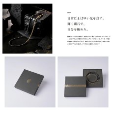 画像2: UNrust (アンラスト) ルミナス ネックレス 磁気ループ 磁気ネックレス 医療機器認証 フェライト永久磁石 110ミリテスラ 100個以上 SUS 316L UN-101 (2)