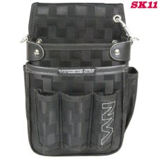 画像1: SK11(藤原産業) 腰袋ホルダー付き VGD-09 各種道工具類の収納 (1)