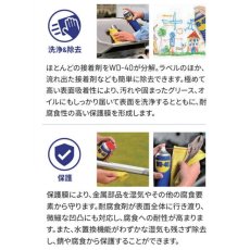 画像6: WD-40 潤滑油 潤滑剤 錆止め サビどめ スプレー DIY 車 自転車 工具 金属マルチユースプロダクト 超浸透性防錆剤 200mL (6)