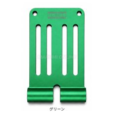 画像4: ニックス KNICKS マイナーチェンジ ベルトループ 板 アルミ削り出し ALU-15 (4)