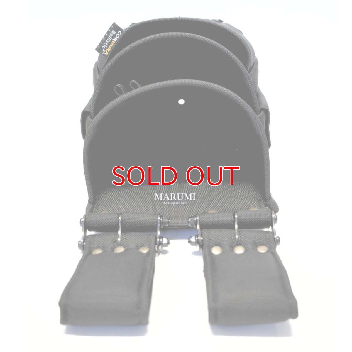 画像6: ニックス KNICKS BA-301DDX チェーンタイプオールバリスティック3段腰袋　コーデュラ (6)