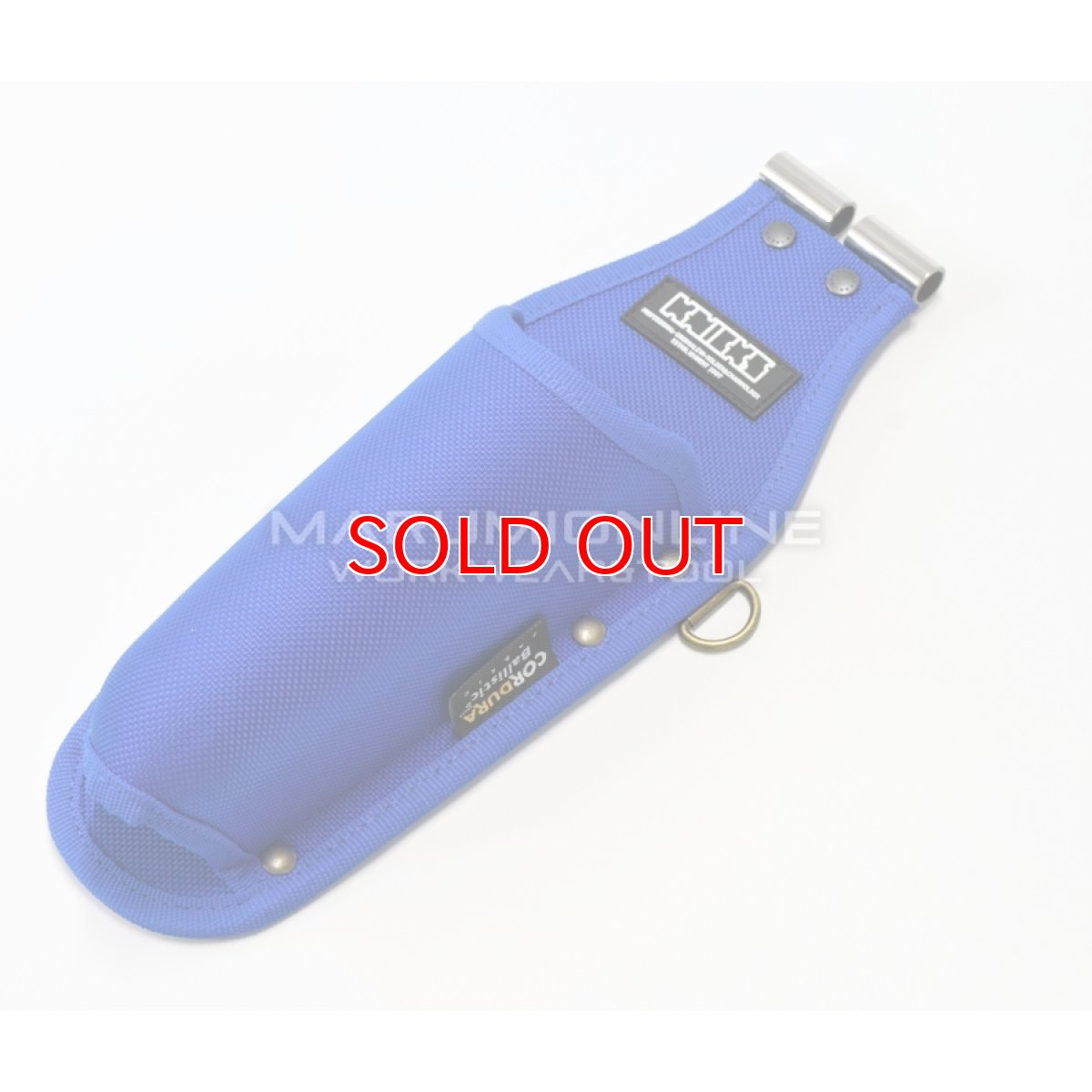 画像6: ニックス 腰道具 KNICKS BABLT-100JNDX チタンプレート入り EVA コーデュラ バリスティック生地 ペン型ドリルドライバーホルダー DX 【青・ブルー】 (6)