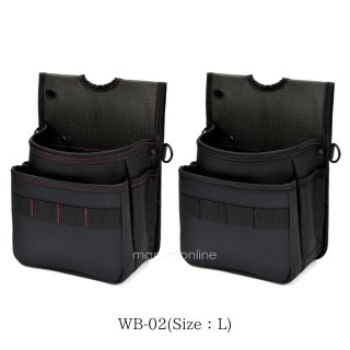 Meister 腰袋　釘袋 SHIBASHO ヌメ革 釘袋 ハンマー差し付 No.007 電動工具・エアー