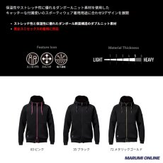 画像2: BURTLE バートル 2025 秋冬新作 パーカー ダンボールニット 保温 DIY 作業 かっこいい おしゃれ エアーテックジップフーディ 4110 (2)