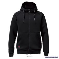 画像8: BURTLE バートル 2025 秋冬新作 パーカー ダンボールニット 保温 DIY 作業 かっこいい おしゃれ エアーテックジップフーディ 4110 (8)