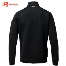 画像6: BURTLE バートル 2025 秋冬新作 ダンボールニット 保温 DIY 作業 かっこいい おしゃれ エアーテックハーフジップ 4111 (6)