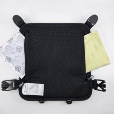 画像6: デュラワーク durawork コーデュラ CORDURA チェストパネル DURAFLEX 黒 ブラウン BLK BRW 102DF (6)
