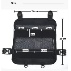 画像5: DURAWORK デュラワーク メッシュパネル FIDLOCK Dura104(FID) BLK CORDURA コーデュラ クイックリリースバックル (5)