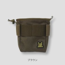 画像8: デュラワーク durawork コーデュラ CORDURA ビッグマウスポーチ 背面クリップ 203 (8)
