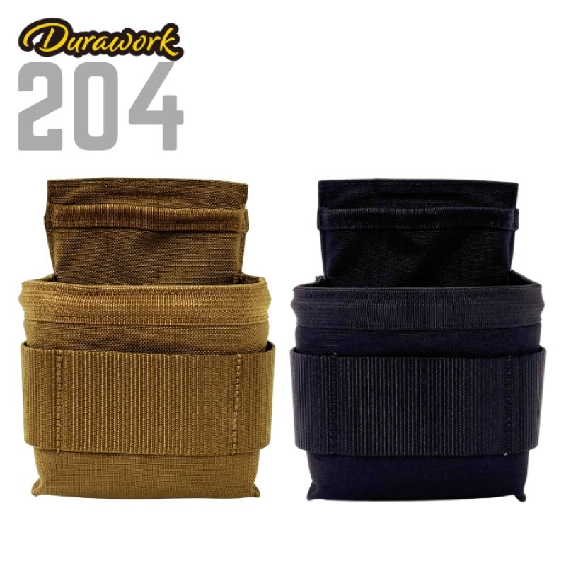 DURAWORK デュラワーク テープメジャーポーチ Dura204 BLK/BRW 腰袋
