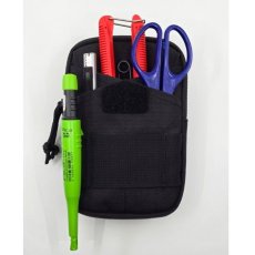 画像3: デュラワーク durawork コーデュラ CORDURA スマホポーチ ポーチ モバイルポーチ (L) 黒 ブラウン BLK BRW 402 (3)
