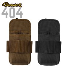 画像1: DURAWORK デュラワーク ユーティリティポーチ Dura404 BLK/BRW 腰袋 ツールポーチ (1)