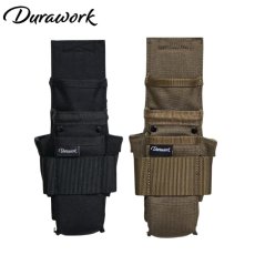 画像1: デュラワーク durawork コーデュラ CORDURA ベイビーシャークポーチ Baby SANG-O ブラック ブラウン 412 (1)