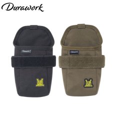 画像1: デュラワーク durawork コーデュラ CORDURA ミニクイックドロップポーチ 背面クリップ TOOKDAM mini ブラック ブラウン 413 (1)