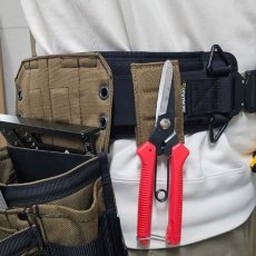 画像4: デュラワーク durawork コーデュラ CORDURA マグネットアッタチメント 3連 ブラック ブラウン 501ブラック (4)