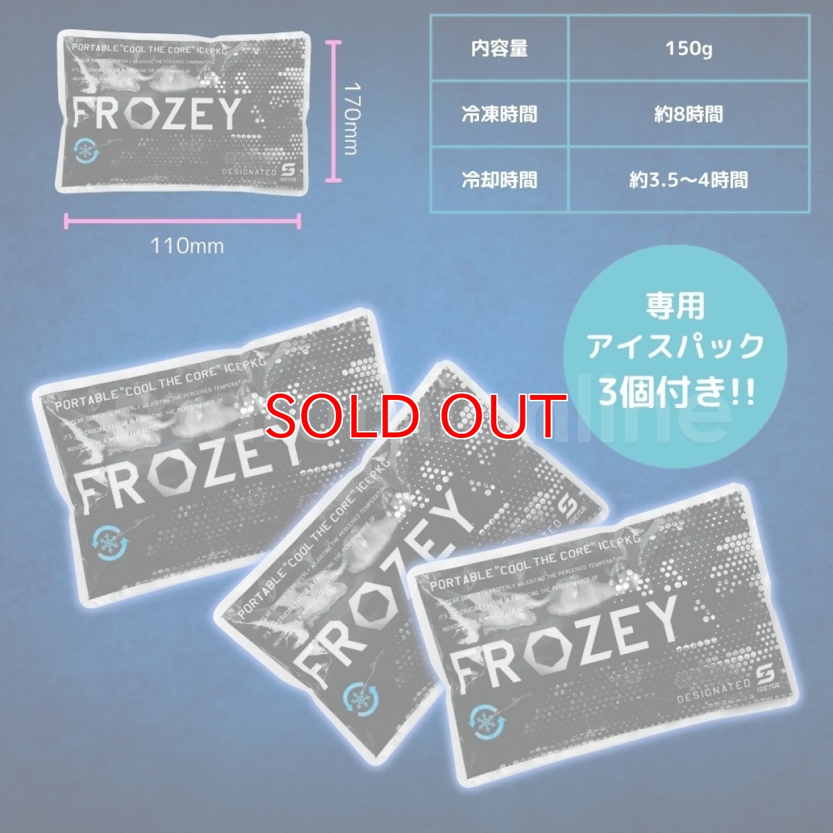 画像3: 保冷剤3個付き アイスベスト コンパクト ストレッチ 仕事 作業 アイスパック ベスト 熱中症対策 軽量 フリーサイズ 053 (3)