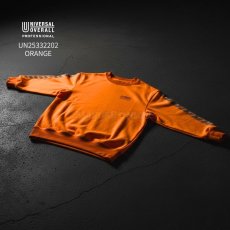 画像5: ユニバーサルオーバーオール プロフェッショナル 作業着 作業服 リフレクター 長袖 トレーナー スウェット 裏起毛  UN25332202 (5)