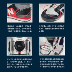 画像4: ニューバランス 安全靴 boa ボア ダイヤル ハイカット 作業靴 セーフティシューズ ドンケル newbalance Harrisburg JSAA A種 (4)