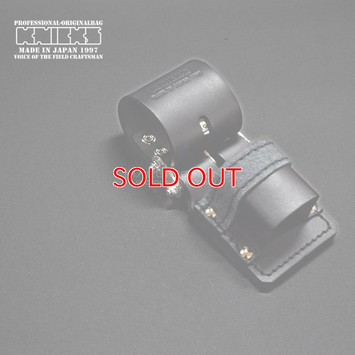 画像2: ※おひとりさま1つまでご購入可能 ニックス KNICKS KB-300DHDX チェーン式/ハンマーホルダー(補強タイプ)折返し補強タイプ (2)