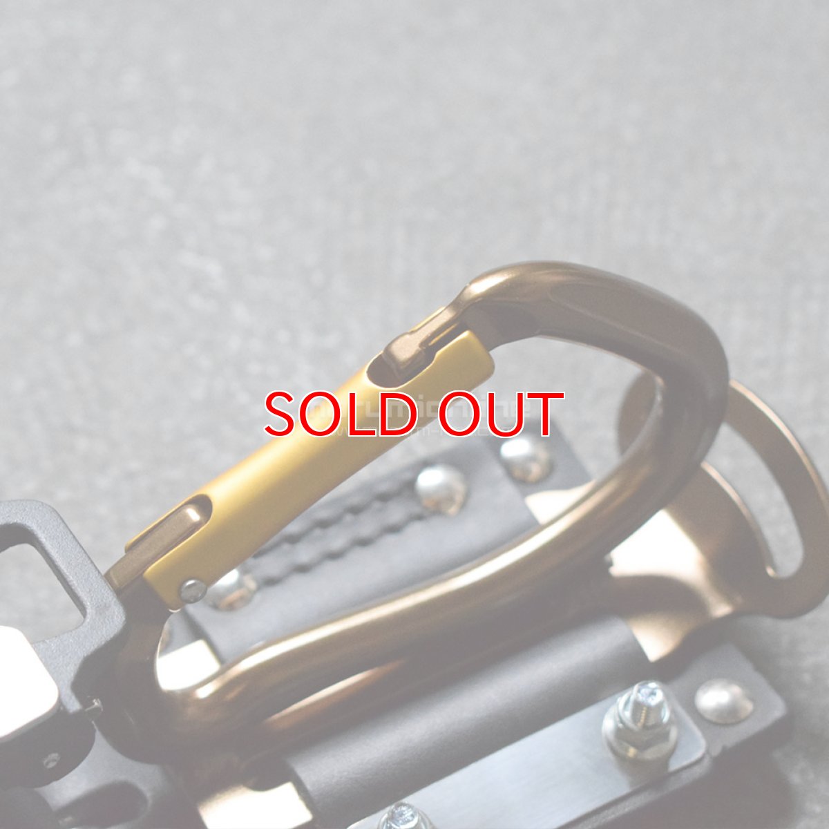 画像5: ニックス KNICKS チェーンタイプ金属セフ カラビナ ホルダーセット 【カラビナの色:ゴールド×イエロー】 (5)