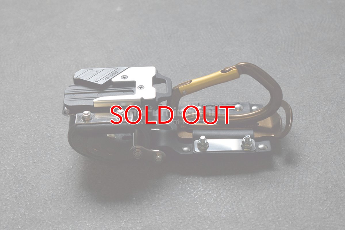 画像4: ニックス KNICKS チェーンタイプ金属セフ カラビナ ホルダーセット 【カラビナの色:ゴールド×イエロー】 (4)