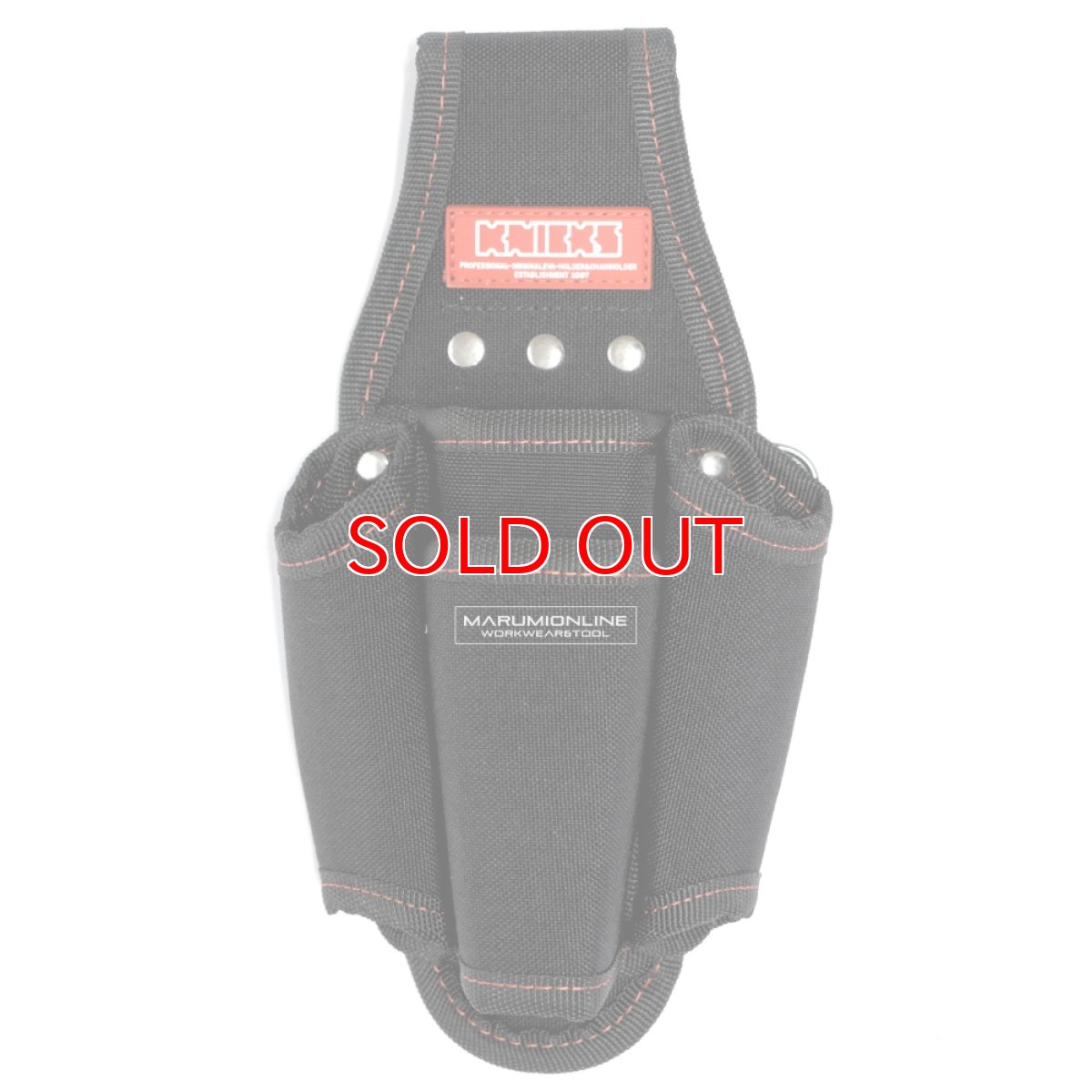 画像2: ニックス 腰道具 KNICKS 型押 4P ホルダー 赤タグ ナイロン KC-401PLN (2)