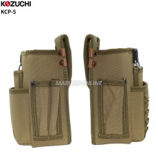 画像5: 道具袋 腰袋 釘袋 ウエストバッグ DIY 日曜大工 コヅチ 腰袋2段 KCP-5 (5)
