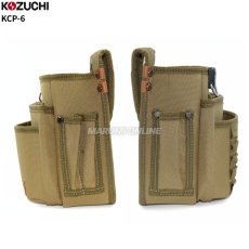 画像4: 道具袋 腰袋 釘袋 ウエストバッグ DIY 日曜大工 コヅチ 腰袋3段 KCP-6 (4)