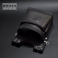 画像1: ニックス KNICKS  グローブ革建築用2段腰袋底・縁バリスティック補強タイプ KGB-201BA (1)