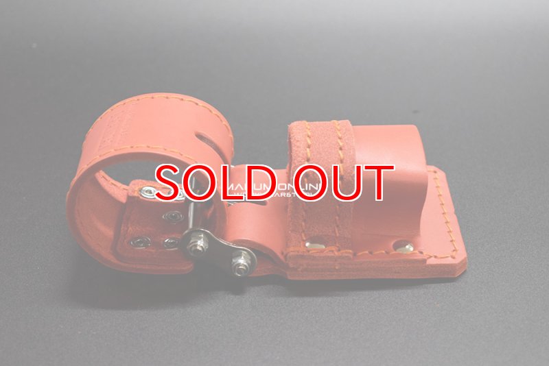 1点限り ポーランド産エマリア製 panレッド直径18cm dead stock KNICKS ニックス チェーンタイプ 電工ハンマーホルダー レッド KR