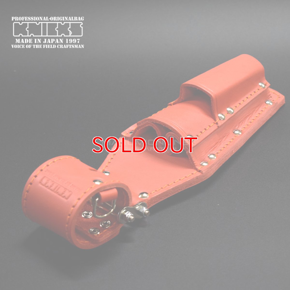 画像3: KNICKS ニックス チェーン式ペンチ・ドライバーホルダー レッド KR-301PDX (3)