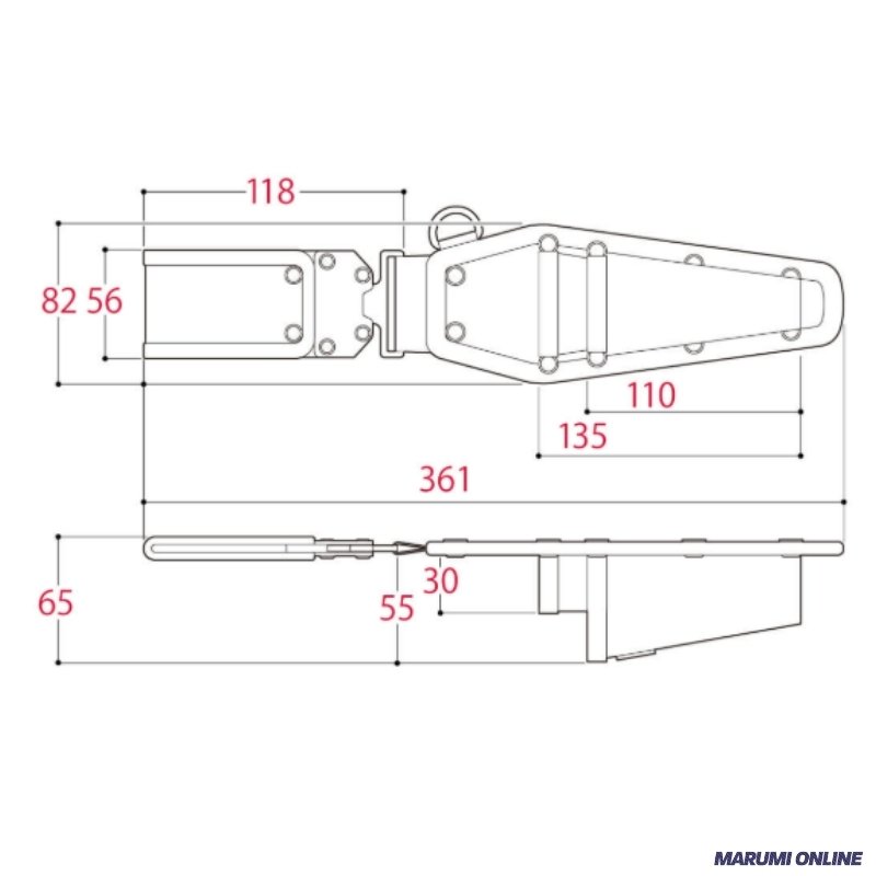 ロックス ツノダ（TSUNODA） 腰袋 腰道具 ワンタッチで外す