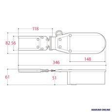 画像2: ロックス ツノダ（TSUNODA） 腰袋 腰道具 ワンタッチで外す・組み替える LOCX 着脱式電動ドライバー差し バックル付き LX-ESD1B (2)