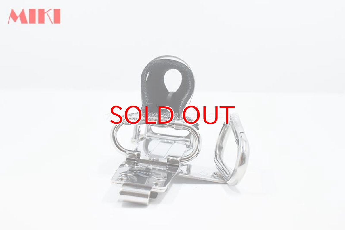 画像6: 【受注生産品(5〜7日営業日後発送)】 MIKI 三貴 ミキ SPH50RD-B ラチェット ミゼットカッター ホルダー カラビナ付き ツールケース 工具ホルダー 革 レザー (6)
